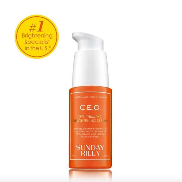 NIB CEO 15% Vitamin C Brightening Serum - Sunday Riley